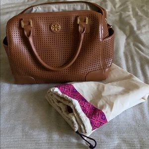 Tory Burch Perforated Satchel
